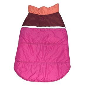 32 Degrees Pink and Orange Dog Jacket